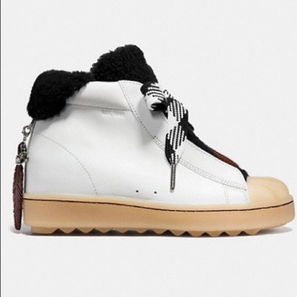 High Top Hiker - Genuine Leather with Shearling